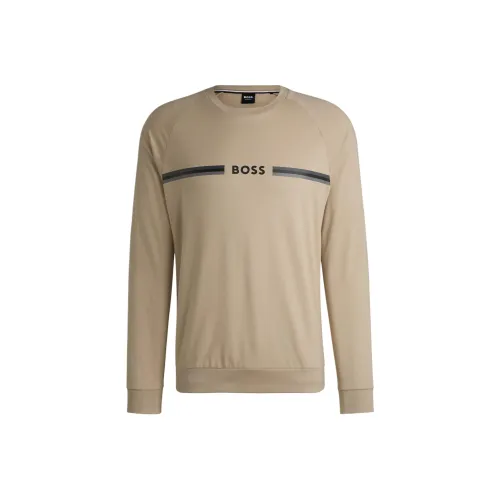 HUGO BOSS Свитшот Мужской Хаки