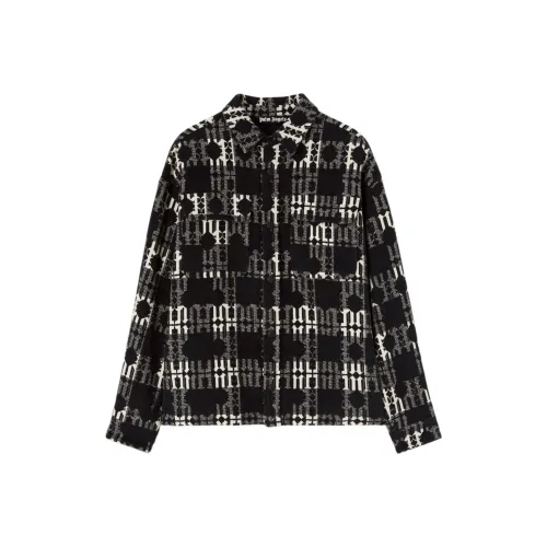 PALM ANGELS Мужские Черные Рубашки