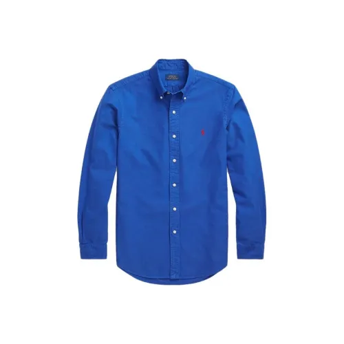 Polo Ralph Lauren FW23 Рубашка Мужская Синяя