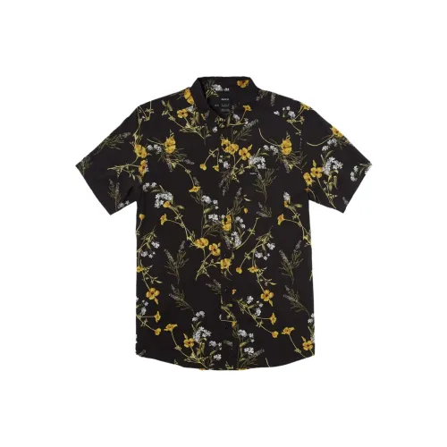 RVCA Мужские Черные Рубашки