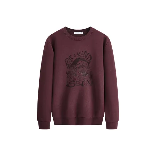 Dance with Wolves Толстовка Мужская Темно-Красная