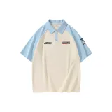 Бежево-абрикосовый/Светло-синий