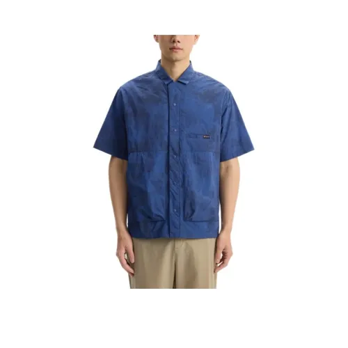 Коллаборация Columbia HIKE365 Рубашка Мужская Синяя