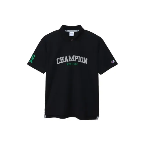 Champion Черная Мужская Поло