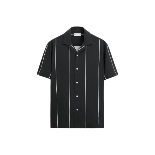 ZARA Полосатые мужские рубашки