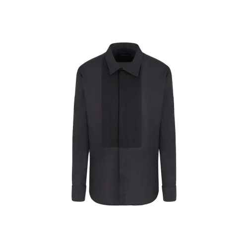 GIORGIO ARMANI Мужские черные рубашки