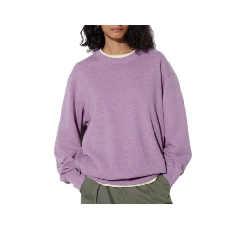 UNIQLO Толстовка Unisex Light Синий Фиолетовый