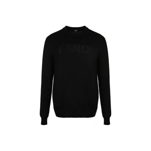 Fendi Черные Мужские Свитера