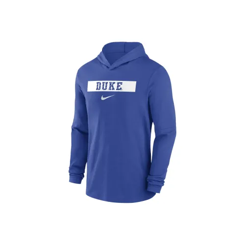 nike Dri Fit CollegeDuke Синий Devils Sideline Свитшот Мужской Синий