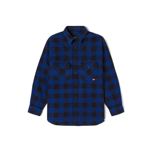 Vans x JIATENGZHONGXING X ZHONGTIANSHENJIE Рубашка Унисекс Синий Черный