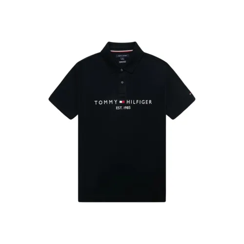 Tommy Hilfiger Мужская черная поло