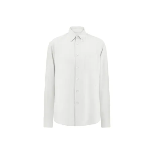 FERRAGAMO SS25 Рубашка Мужская Белая