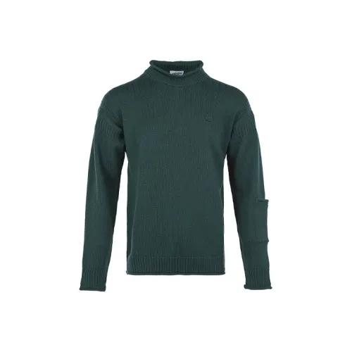 KENZO Свободный крой Трикотаж Мужской Темно-зеленый