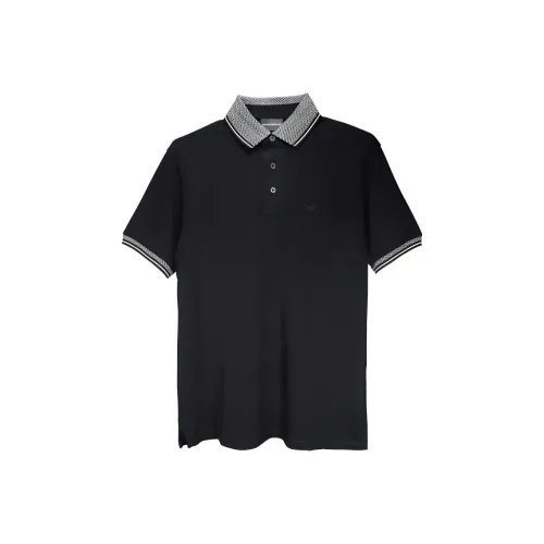 EMPORIO ARMANI Поло Мужское Черное