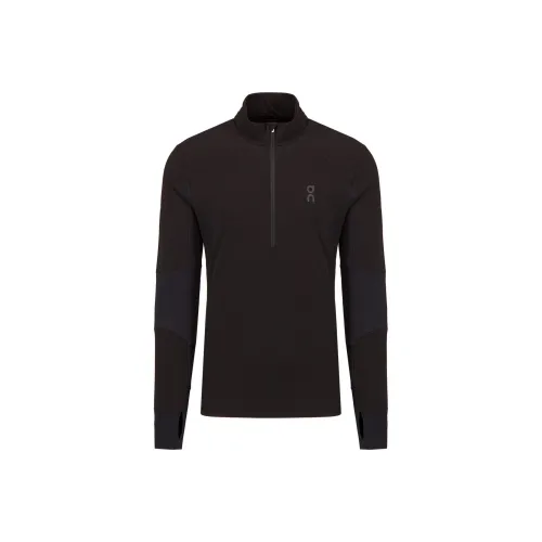 On Trail Breaker Elstic DWR PFC Толстовка Мужская Черная