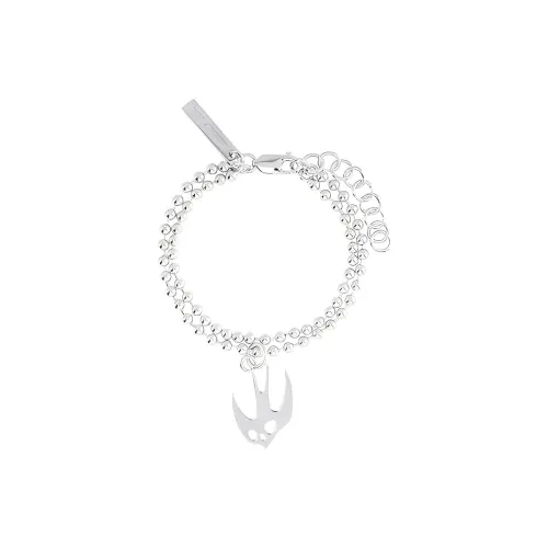 McQ Alexander McQueen Brass Bracelets Серебряный Унисекс
