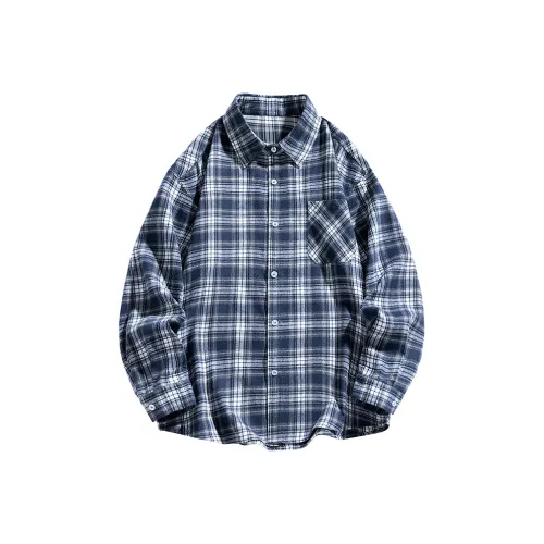 JEEP SPIRIT Рубашка Мужская Темно-синяя