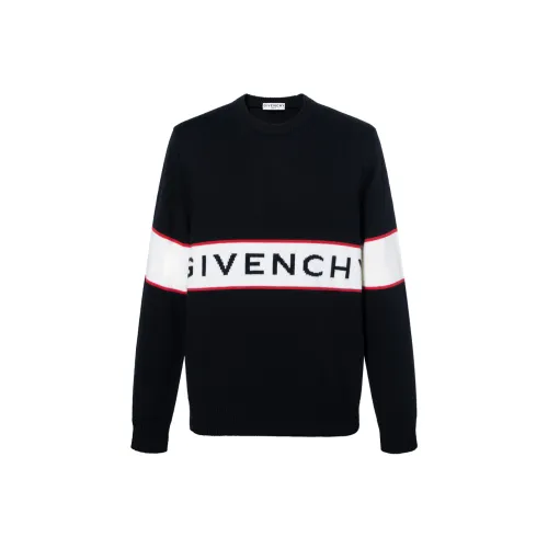 GIVENCHY Черные Мужские Свитера