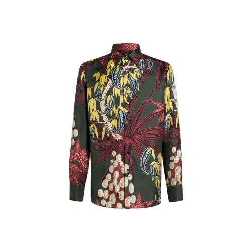 ETRO Многоцветные Мужские Рубашки
