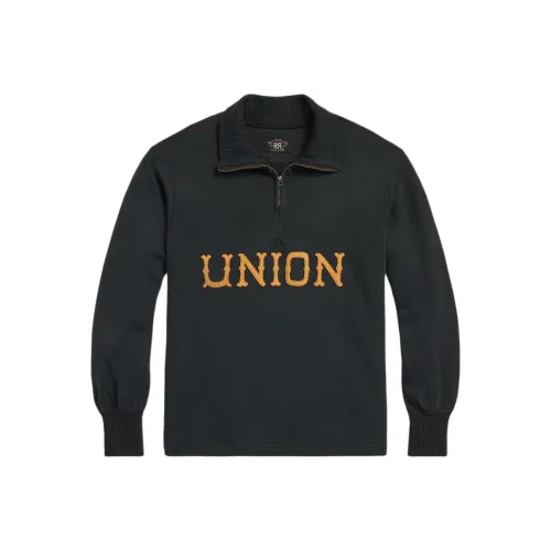 Double RL Толстовка Мужская Выцветший Черный