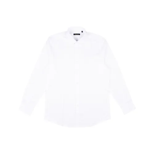 Raidy Boer Белый Мужская Рубашка