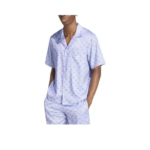 Adidas Originals Рубашка Мужская Фиолетовая