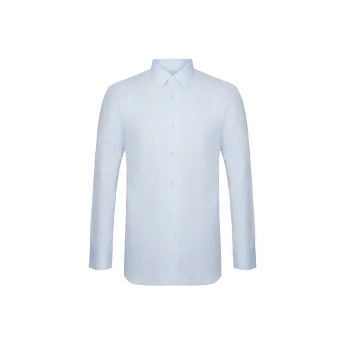 Satchi Небесно-голубой Мужские Рубашки