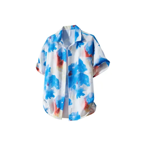 ArcaneFunk Рубашка Унисекс Paris Blue