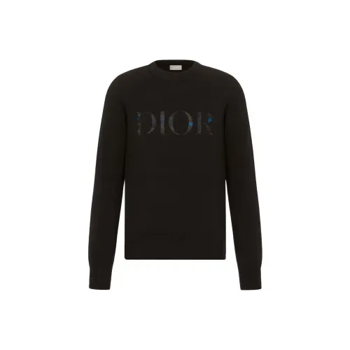 DIOR Quarterly New Products Черные Мужские Свитера