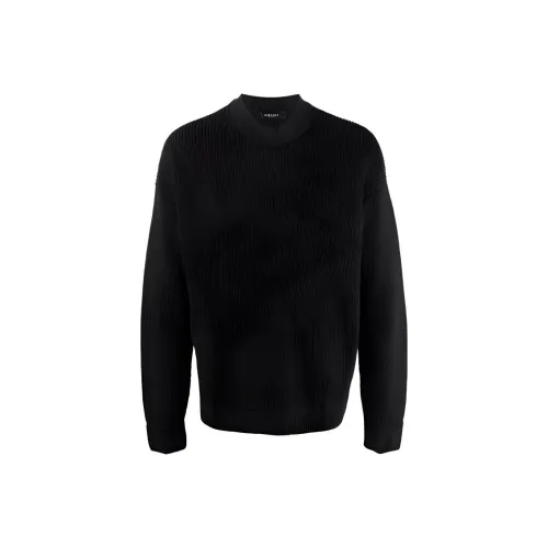 VERSACE Мужские черные свитеры