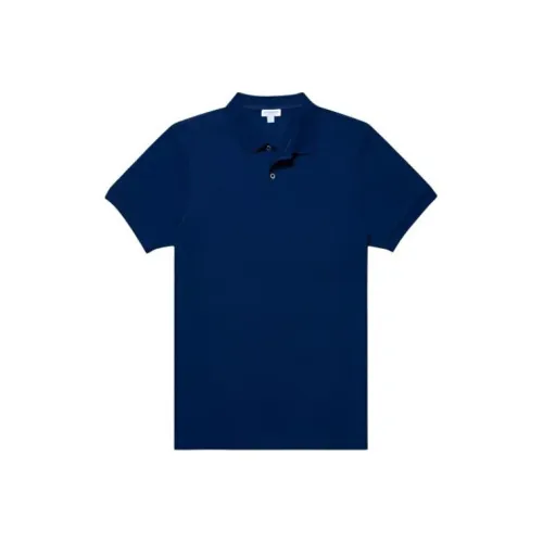 SUNSPEL SS24 Поло Мужское Синее