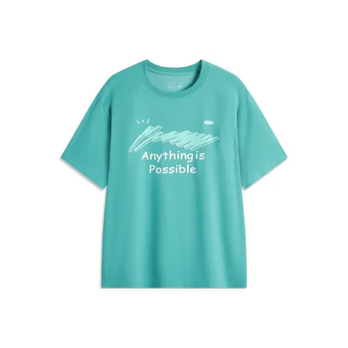 Лайнер Sports Fashion Collection T-Shirt Мужской Бирюзовый Зеленый