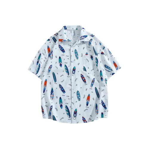 CLOR Рубашка Унисекс MALAYSIA Blue