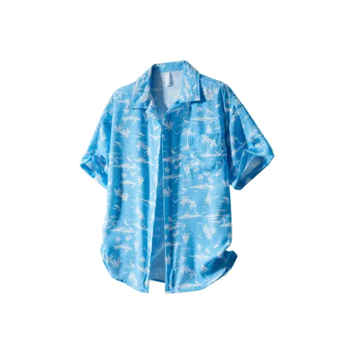 ArcaneFunk Рубашка Унисекс Мадагаскар Синий