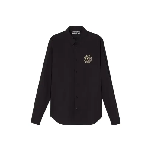 VERSACE JEANS COUTURE Рубашка Мужская Черная