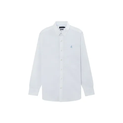 TREK&TRAVEL Белый Мужская Рубашка