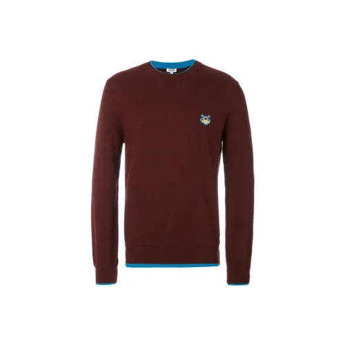 KENZO Red Men's Sweaters KENZO Красные Мужские Свитера