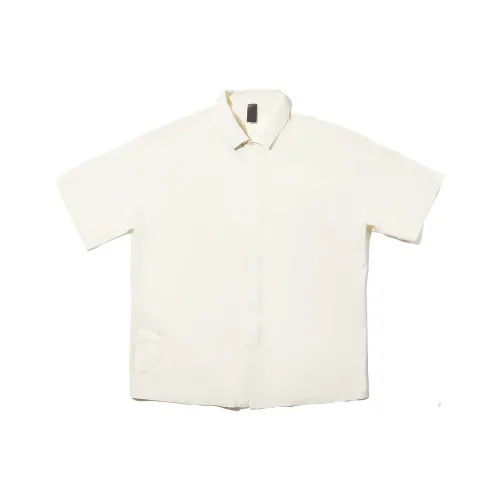 LINING x CHENGLONG LIANMINGKUAN Рубашка Мужская Папиросно-белая