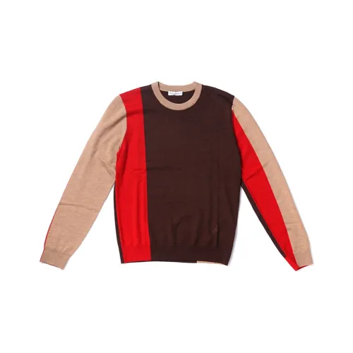 JW Anderson Землисто-коричневые Мужские Свитера