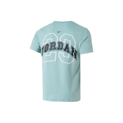Jordan Flight SS25 T-Shirt Мужской Светло-Синий