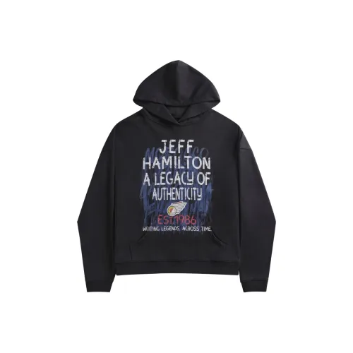 JEFF HAMILTON Черные Унисекс Свитшоты