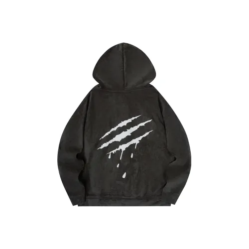 Suamoment American Casual Свободный крой Толстовка Куртка Унисекс