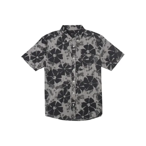 RVCA Мужские Черные Рубашки