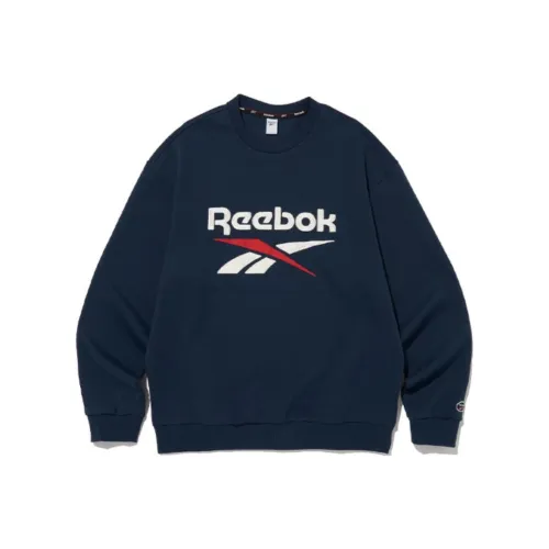 Reebok Свитшот Унисекс Морской Синий