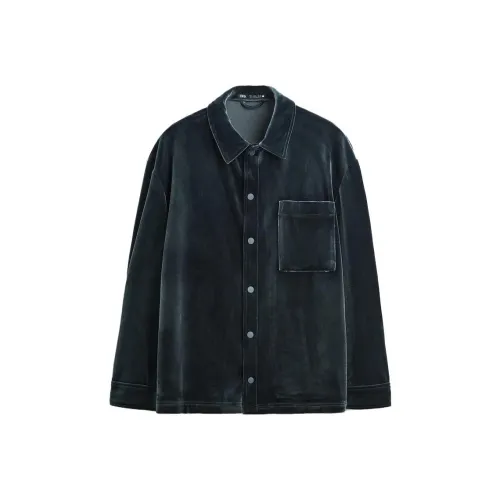 ZARA Ocean Мужские Рубашки