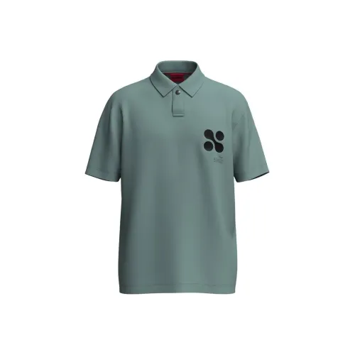 Hugo Boss SS24 Поло Унисекс Зеленый