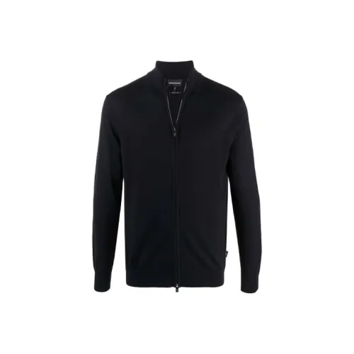 EMPORIO ARMANI FW21 Свитер Мужской Морской Синий