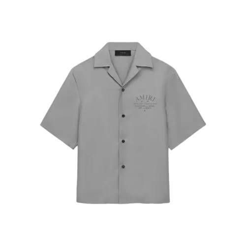 AMIRI Серые Мужские Рубашки
