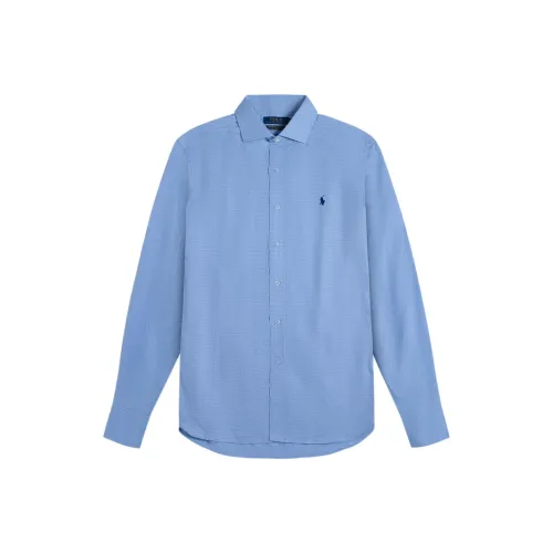 Polo Ralph Lauren Рубашка Мужская Светло-Синяя