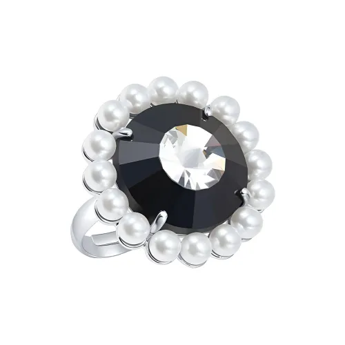 MIDNIGHT OPERA HOUSE Swarovski Элемент Кольца Черный Женские